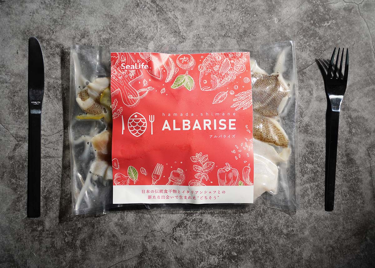 【洋風干物】ALBARISE カレイ×シャンパン風味
